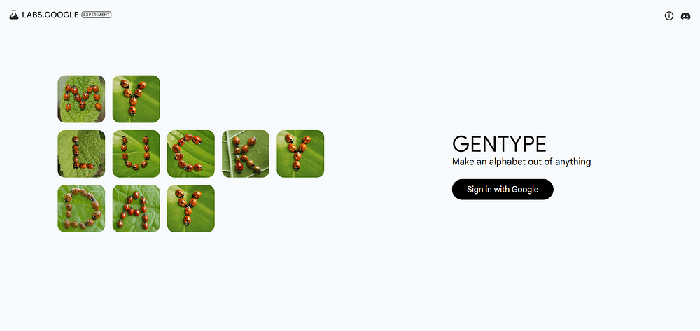 gentype ai home page