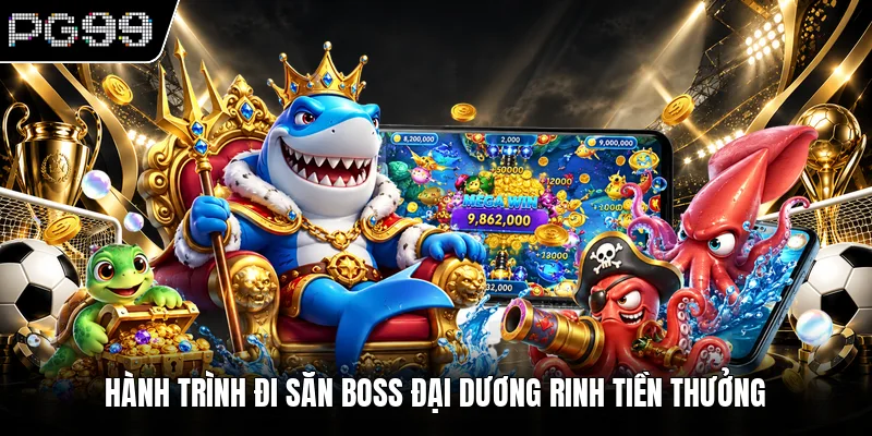 Hành trình đi săn Boss đại dương rinh tiền thưởng