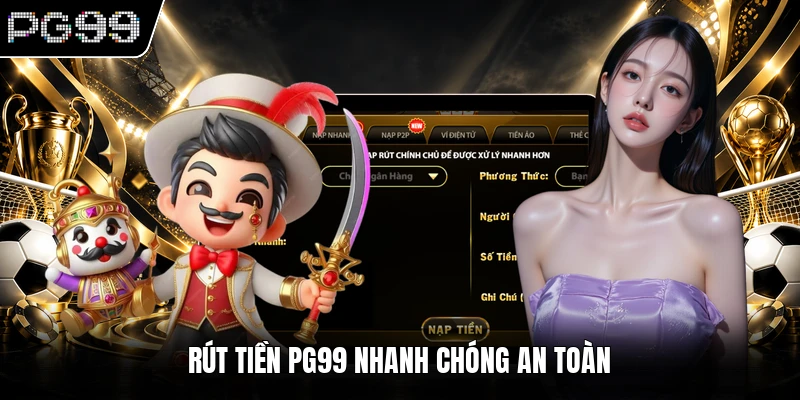 Rút tiền PG99 nhanh chóng an toàn